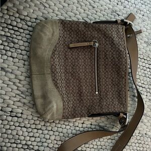 Coach Tan and Brown Interior Bag